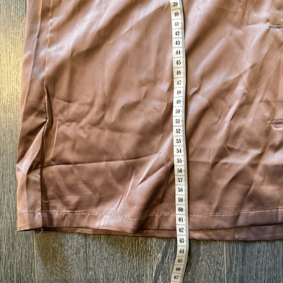 Silky "L" Monogram Pajama Set Dusty Pink - Size Small - Picture 8 of 10